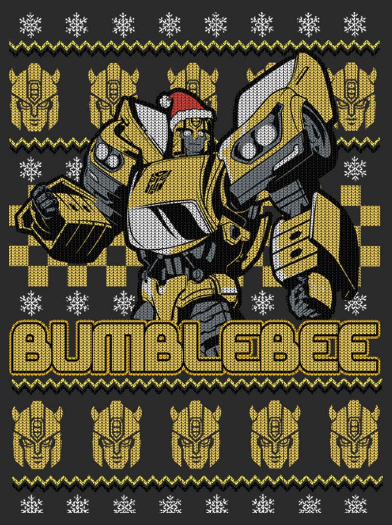 Men's Transformers Bumblebee Ugly Xmas T-Shirt