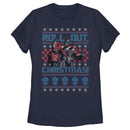 Women's Transformers Optimus Prime Roll Out Ugly Xmas T-Shirt