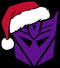 Boy's Transformers Decepticon Santa T-Shirt