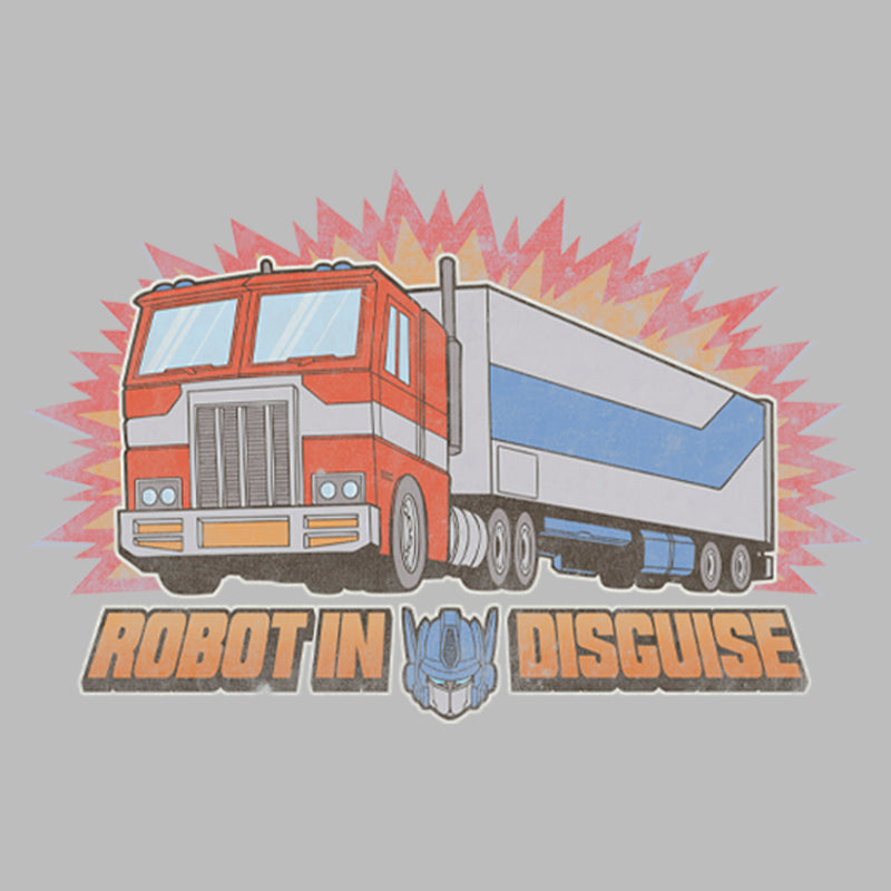 Men's Transformers Optimus Prime Robot in Disguise T-Shirt