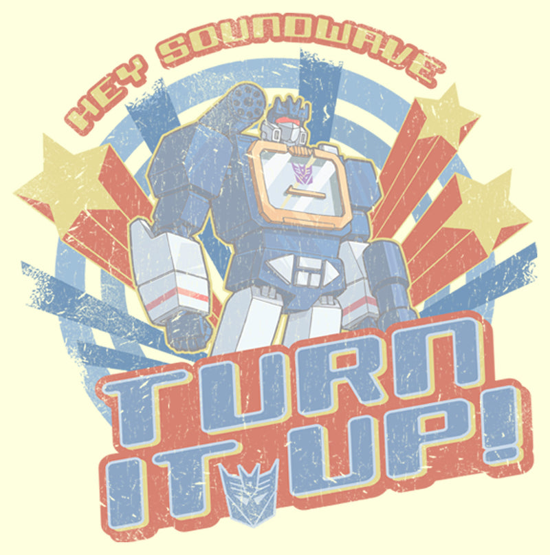 Men's Transformers Soundwave Turn It Up T-Shirt