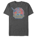 Men's Transformers Optimus Prime Retro Circle T-Shirt