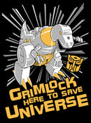 Men's Transformers Grimlock Saves the Universe T-Shirt