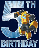 Boy's Transformers Bumblebee 5th Birthday T-Shirt