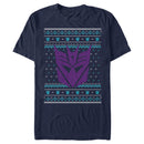 Men's Transformers Decepticon Logo Ugly Xmas T-Shirt