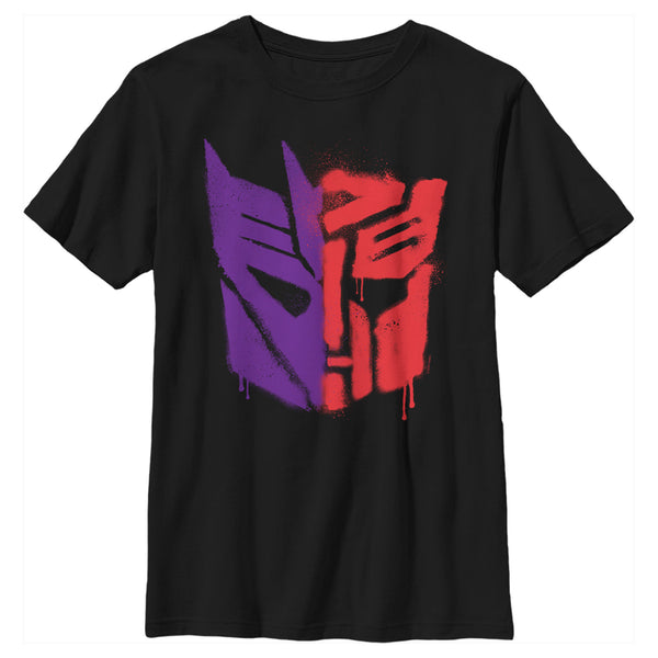 Boy's Transformers Split Bot Graffiti Logo T-Shirt – Fifth Sun Boy's Transformers Split Bot Graffiti Logo T-Shirt – Fifth Sun