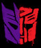 Boy's Transformers Split Bot Graffiti Logo T-Shirt