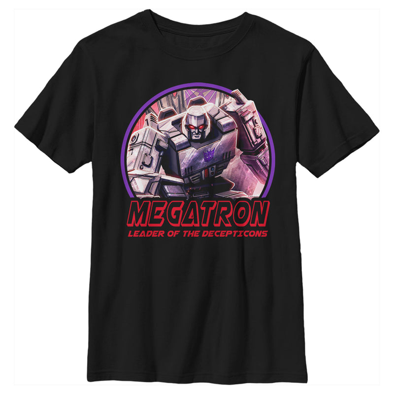 Boy's Transformers Megatron Decepticons Leader T-Shirt