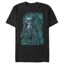 Men's Transformers Optimus Prime Digital Outline T-Shirt