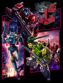 Men's Transformers Autobots Character Panels T-Shirt