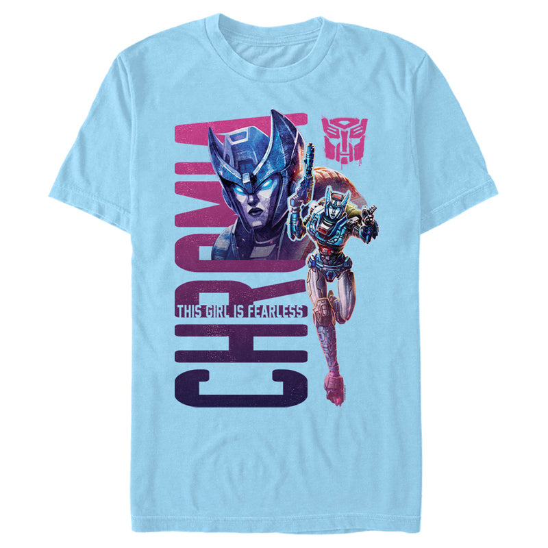 Men's Transformers Chromia Fearless Girl T-Shirt