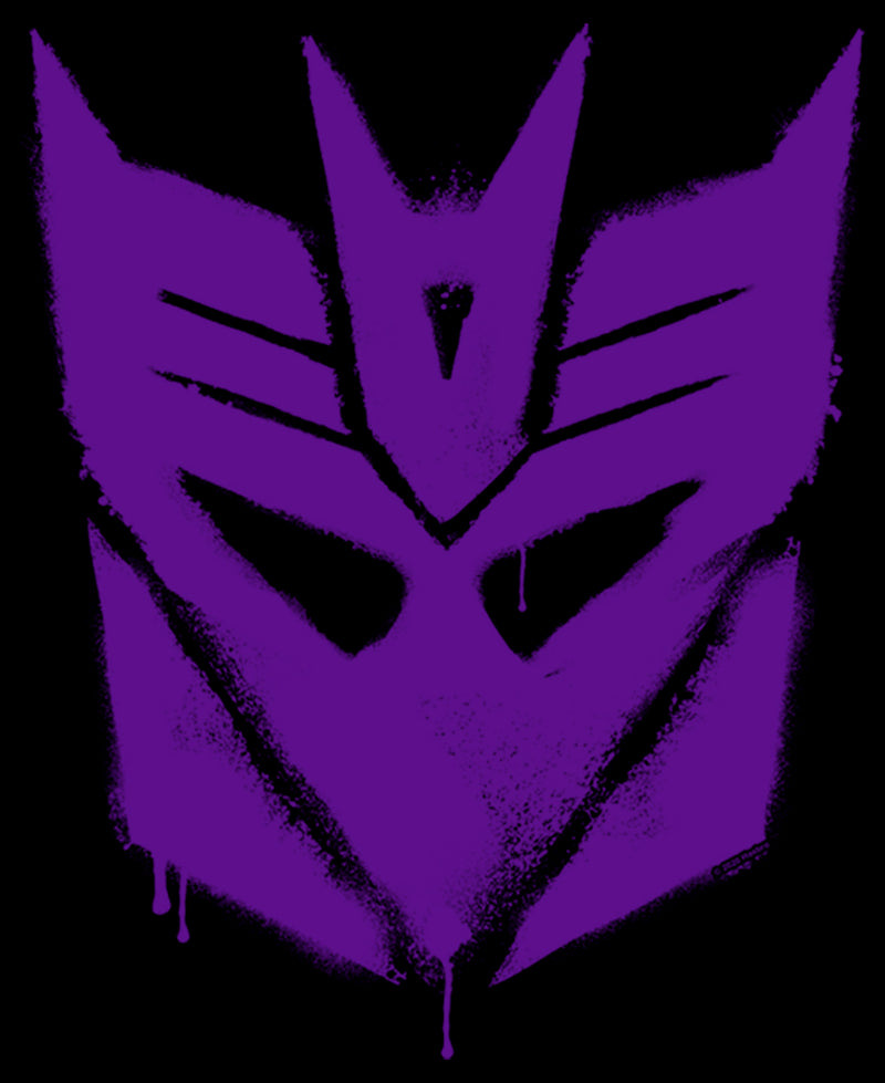 Boy's Transformers Decepticon Graffiti Logo T-Shirt