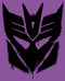 Girl's Transformers Decepticon Graffiti Logo T-Shirt