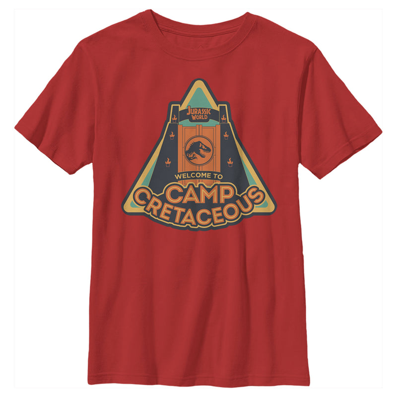 Boy's Jurassic World: Camp Cretaceous Welcome Gate T-Shirt