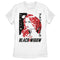 Women's Marvel Black Widow Kanji Paint Profile T-Shirt