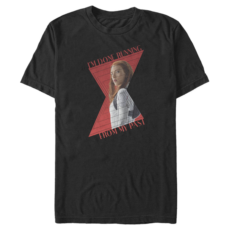 Men's Marvel Black Widow Running from Past T-Shirt