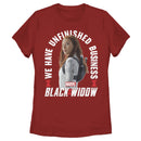 Women's Marvel Black Widow Business T-Shirt