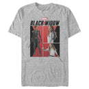 Men's Marvel Black Widow Character Shots T-Shirt