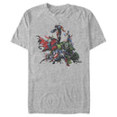 Men's Marvel Avengers Character Melee T-Shirt