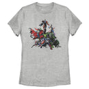 Women's Marvel Avengers Character Melee T-Shirt