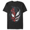 Men's Marvel Spider-Man Venom Mask Split T-Shirt