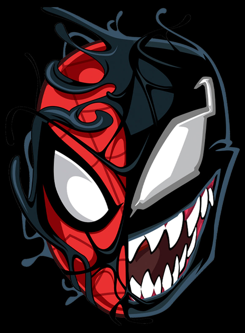 Boy's Marvel Spider-Man Venom Mask Split T-Shirt