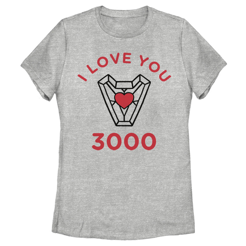 Women's Marvel Avengers Endgame I Love You 3000 T-Shirt
