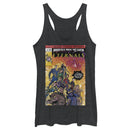 Women's Marvel Eternals Retro Group Comic Book Cover Racerback Tank Top