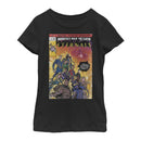 Girl's Marvel Eternals Retro Group Comic Book Cover T-Shirt