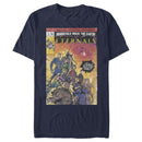 Men's Marvel Eternals Retro Group Comic Book Cover T-Shirt