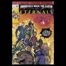 Men's Marvel Eternals Retro Group Comic Book Cover Pull Over Hoodie