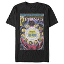 Men's Marvel Eternals Retro Comic Book Cover T-Shirt