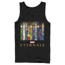 Men's Marvel Eternals Animated Vertical Boxes Poster Tank Top