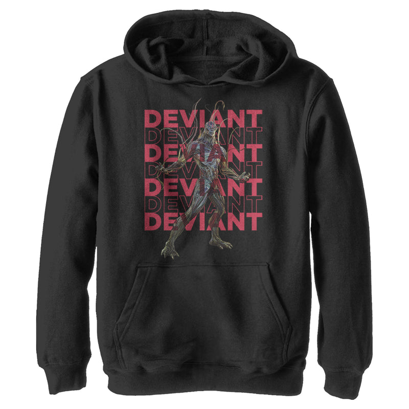 Boy's Marvel Eternals Kro Deviant Repeating Pull Over Hoodie