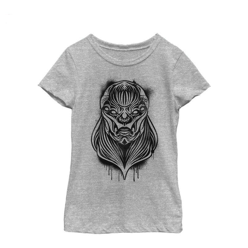 Girl's Marvel Eternals Kro Spray Paint T-Shirt