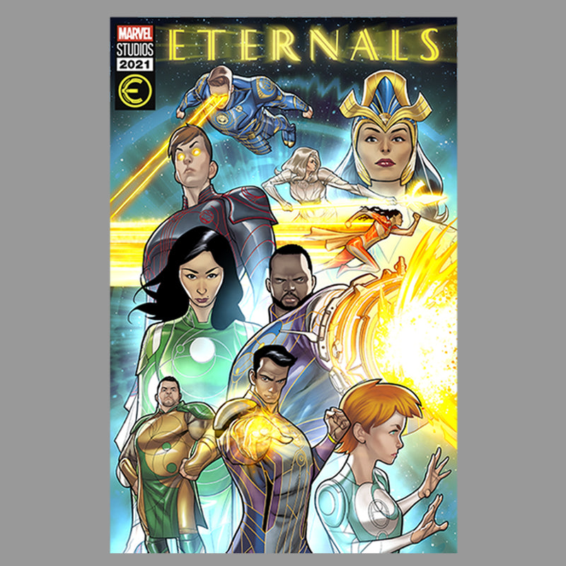 Girl's Marvel Eternals Comic Book Cover T-Shirt