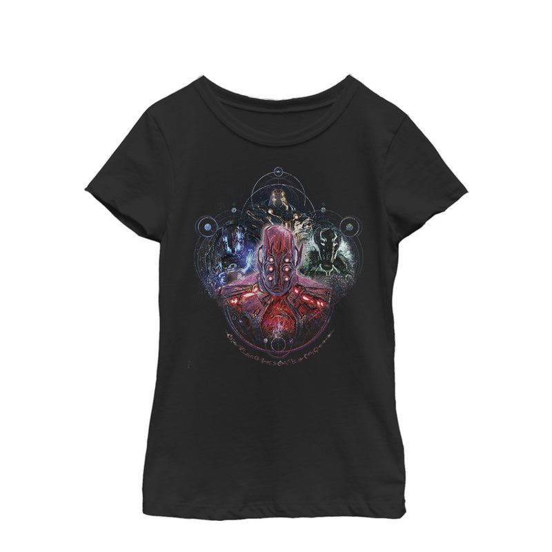 Girl's Marvel Eternals Celestials Four T-Shirt
