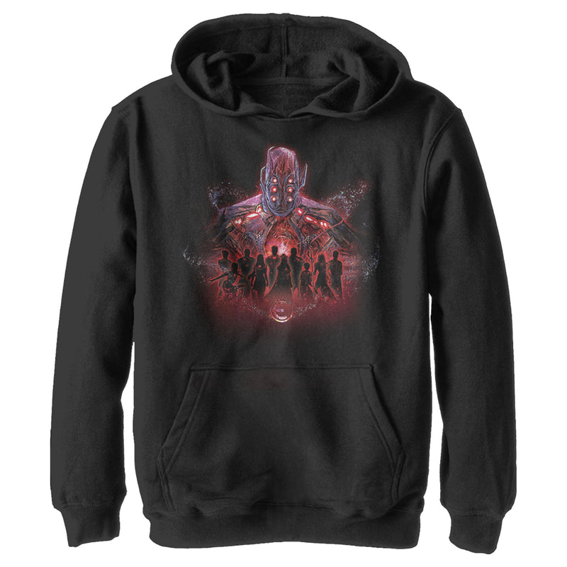 Boy's Marvel Eternals Kro Group Pull Over Hoodie