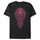 Marvel Men's Eternals Kro Stained Glass  T-Shirt  Charcoal  M