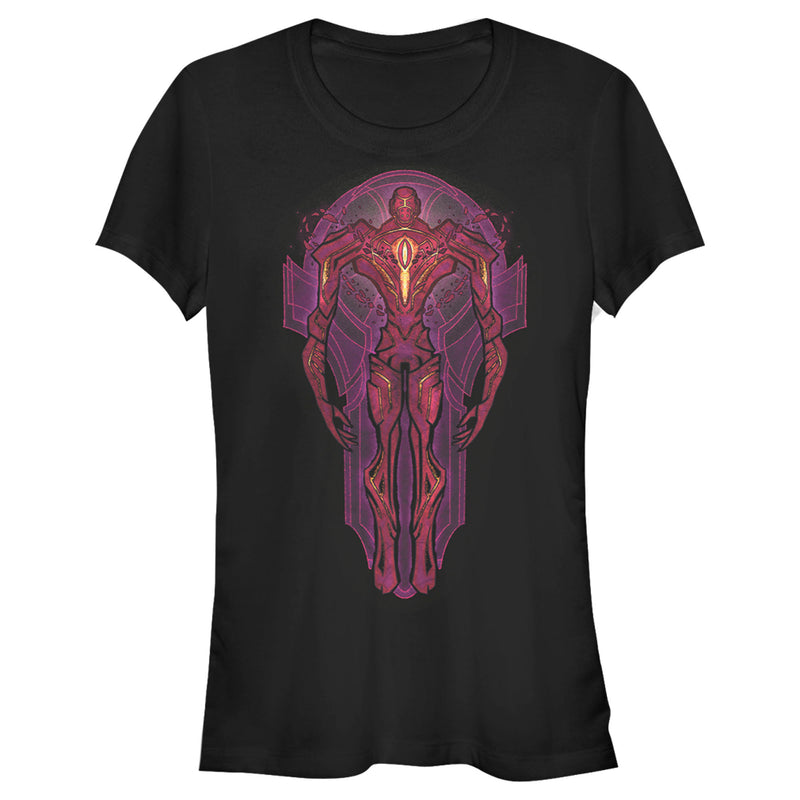 Junior's Marvel Eternals Kro Stained Glass T-Shirt