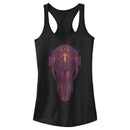 Junior's Marvel Eternals Kro Stained Glass Racerback Tank Top