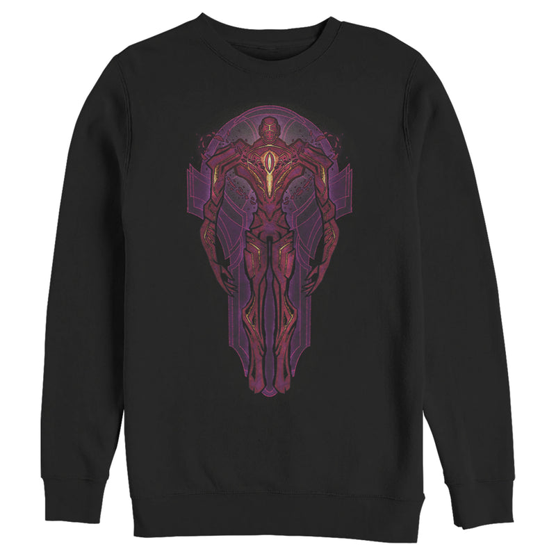 Men's Marvel Eternals Kro Stained Glass Sweatshirt