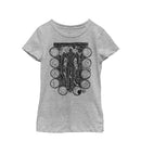 Girl's Marvel Eternals Kro Wood Stamp Circles T-Shirt