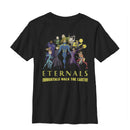 Boy's Marvel Eternals Immortals Walk the Earth T-Shirt