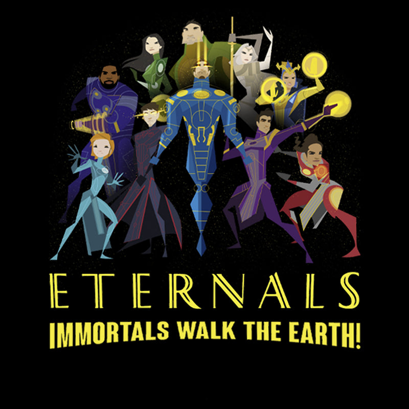 Men's Marvel Eternals Immortals Walk the Earth Tank Top