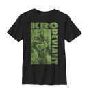 Boy's Marvel Eternals Kro Deviant Green T-Shirt