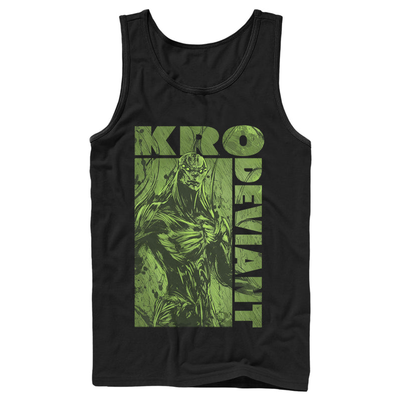 Men's Marvel Eternals Kro Deviant Green Tank Top