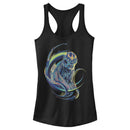 Junior's Marvel Eternals Kro Colorful Racerback Tank Top