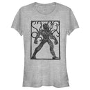 Junior's Marvel Eternals Kro Woodcut T-Shirt