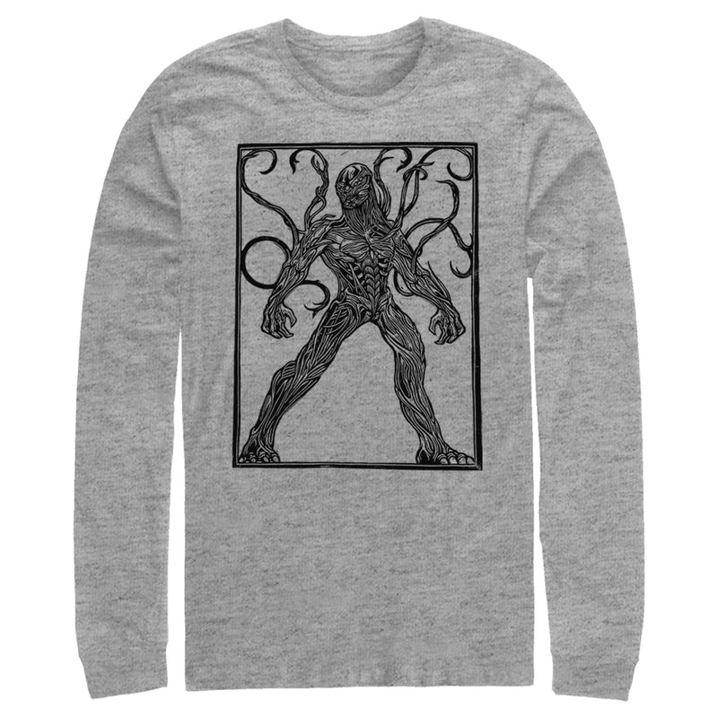 Men's Marvel Eternals Kro Woodcut Long Sleeve Shirt